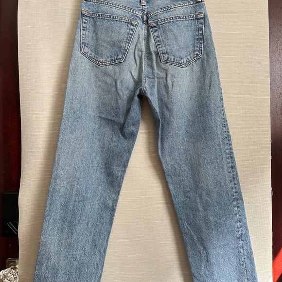 RE/DONE ORIGINALS Straight Leg Jeans Size 24 - Picture 3 of 3